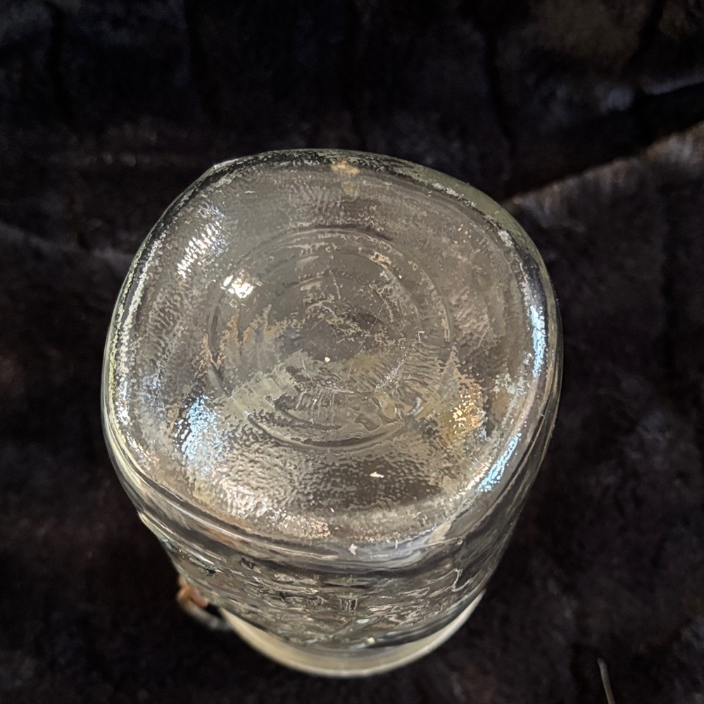 Vintage Ball Ideal Wire Seal Clear Glass Made in USA 🇺🇸 - Picture 6 of 11